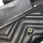 Gucci GG Marmont Wallet Black Size 19 x 10.5 x 3 cm - 3