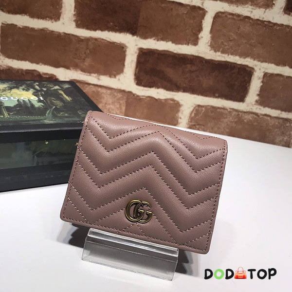 Gucci GG Marmont Card Case Wallet 01 Size 11 x 8 x 2.5 cm - 1