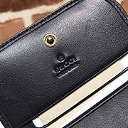 Gucci GG Marmont Card Case Wallet Black Size 11 x 8 x 2.5 cm - 2