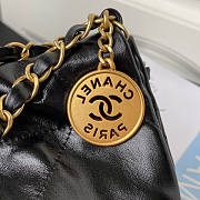 Chanel 22 Small Handbag Black Size 35 x 37 x 7 cm - 5