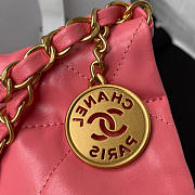 Chanel 22 Small Handbag Pink Size 35 x 37 x 7 cm - 5