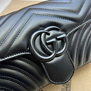Gucci GG Marmont Black Size 22 cm - 2