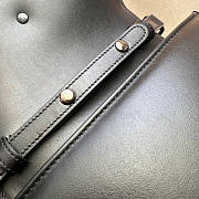 Gucci GG Marmont Mini Top Handle Bag Black Size 21 cm - 3