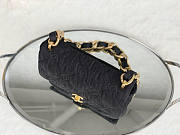 Chanel Flap Bag Black Size 24 x 15 x 6 cm - 2