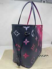 Louis Vuitton Neverfull Midnight Fuchsia Size 32 cm - 3