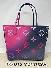 Louis Vuitton Neverfull Midnight Fuchsia Size 32 cm - 5