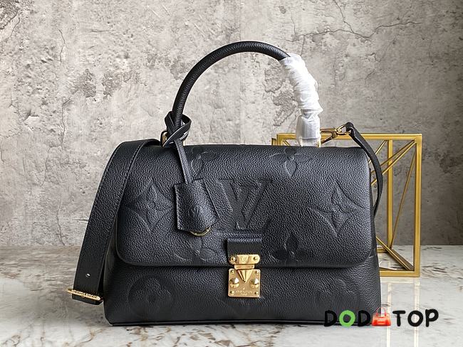 Louis Vuitton Madeleine MM Black Size 30 x 19.5 x 11 cm - dodotop.ru