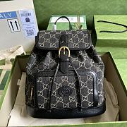 Gucci Denim Backpack Size 26.5 x 30 x 13 cm - 1