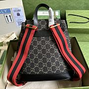 Gucci Denim Backpack Size 26.5 x 30 x 13 cm - 6