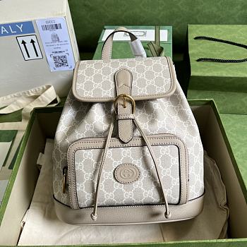 Gucci Denim Backpack 01 Size 26.5 x 30 x 13 cm
