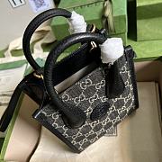 Gucci Small Tote Bag Denim Size 16 x 20 x 7 cm - 2