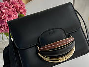 Chloé Kattie Cross-Body Bag Black Size 20 x 14.5 x 7 cm - 2