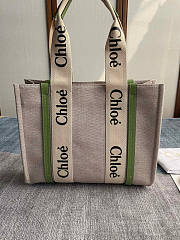 Chloé Medium Woody Tote Bag Size 37 x 26 x 12 cm - 6