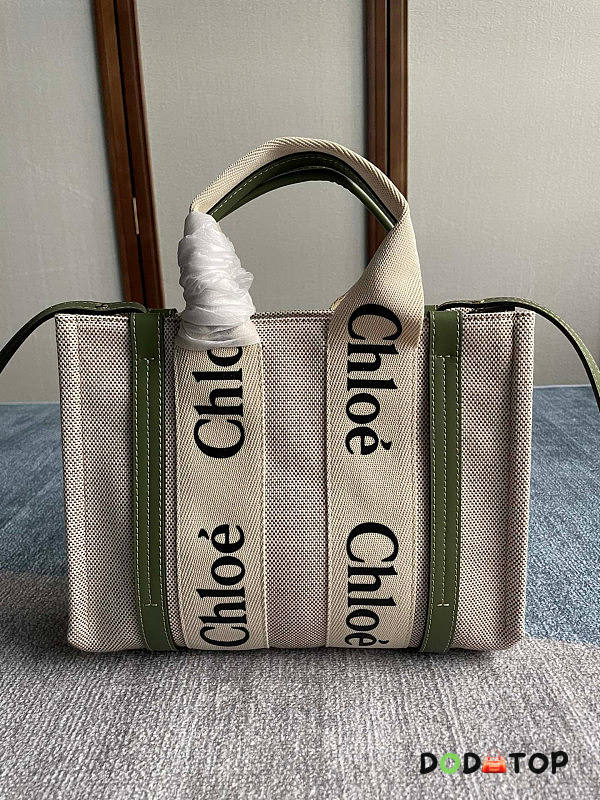 Chloé Small Woody Tote Bag With Strap Size 26.5 x 20 x 8 cm - 1