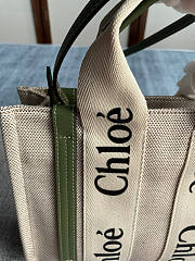 Chloé Small Woody Tote Bag With Strap Size 26.5 x 20 x 8 cm - 3