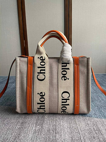 Chloé Small Woody Tote Bag With Strap 02 Size 26.5 x 20 x 8 cm