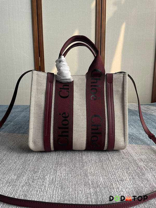 Chloé Small Woody Tote Bag With Strap 03 Size 26.5 x 20 x 8 cm - 1