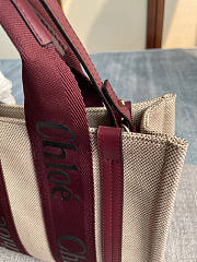 Chloé Small Woody Tote Bag With Strap 03 Size 26.5 x 20 x 8 cm - 5