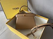 Fendi Peekaboo ISeeU Bag Brown Size 11 x 20 x 15 cm - 2