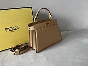 Fendi Peekaboo ISeeU Bag Brown Size 11 x 20 x 15 cm - 3