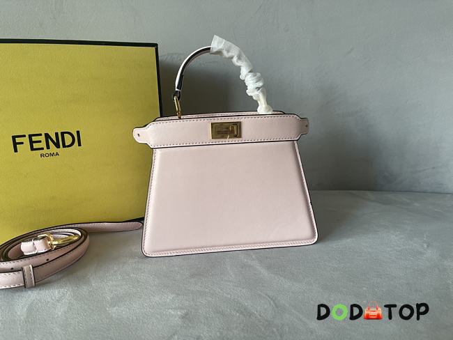 Fendi Peekaboo ISeeU Bag Pink Size 11 x 20 x 15 cm - 1