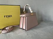 Fendi Peekaboo ISeeU Bag Pink Size 11 x 20 x 15 cm - 2
