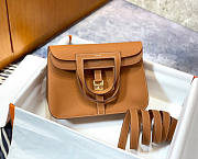 Hermes Halzan Brown 25 cm - 6