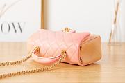Chanel Handle Bag Pink Size 20 x 9 x 13 cm - 3