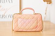 Chanel Handle Bag Pink Size 20 x 9 x 13 cm - 5