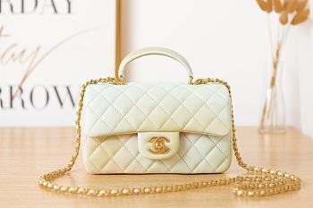 Chanel Handle Bag Size 20 x 9 x 13 cm