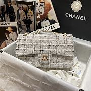 Chanel CF Woolen Chain Bag Size 25 x 7 x 16 cm - 1