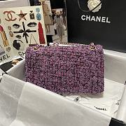 Chanel CF Woolen Chain Bag 02 Size 25 x 7 x 16 cm - 6