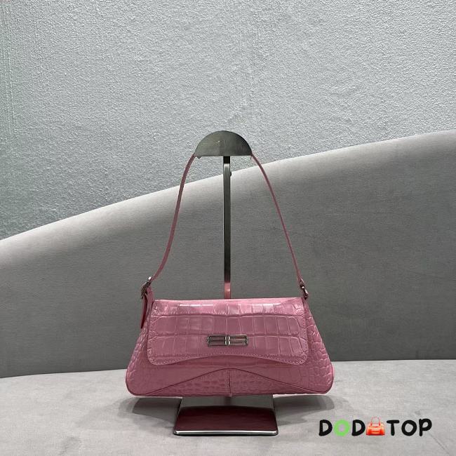 Balenciaga Flap Bag Pink Size 27 x 15.5 x 5 cm - 1