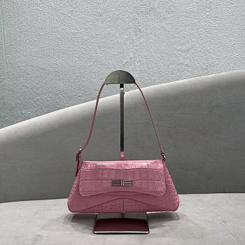 Balenciaga Flap Bag Pink Size 27 x 15.5 x 5 cm