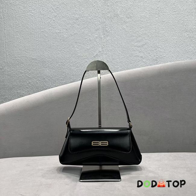 Balenciaga Flap Bag Black Size 27 x 15.5 x 5 cm - 1