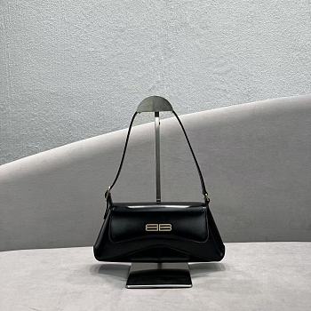 Balenciaga Flap Bag Black Size 27 x 15.5 x 5 cm