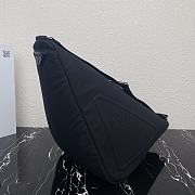 Prada Canvas Triangle Bag Black Size 60 x 25.5 x 28 cm - 5