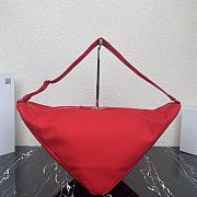 Prada Canvas Triangle Bag Red Size 60 x 25.5 x 28 cm - 5