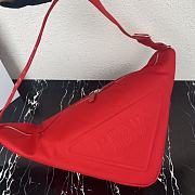 Prada Canvas Triangle Bag Red Size 60 x 25.5 x 28 cm - 3