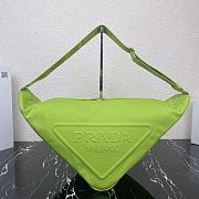 Prada Canvas Triangle Bag Green Size 60 x 25.5 x 28 cm - 1
