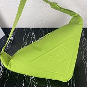 Prada Canvas Triangle Bag Green Size 60 x 25.5 x 28 cm - 4