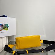 Prada Triangle Bowling Bag Yellow Size 25 x 14.5 x 11 cm - 6