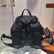 Prada Saffiano Leather Black Backpack Size 30 x 32 x 15 cm - 2
