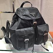 Prada Saffiano Leather Black Backpack Size 30 x 32 x 15 cm - 4