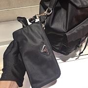Prada Saffiano Leather Black Backpack Size 30 x 32 x 15 cm - 5