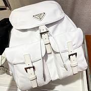 Prada Saffiano Leather White Backpack Size 30 x 32 x 15 cm - 6