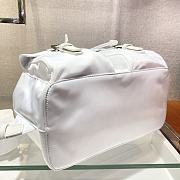 Prada Saffiano Leather White Backpack Size 30 x 32 x 15 cm - 4