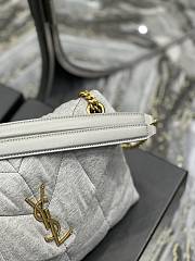 YSL Loulou Cotton Bag 577476 Size 29 × 17 × 11 cm - 5