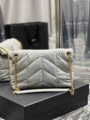 YSL Loulou Cotton Bag 577476 Size 29 × 17 × 11 cm - 6