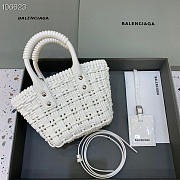 Balenciaga Basket Bag 8 White Size 16 x 15 x 9 cm - 1